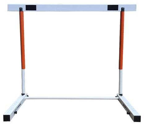 Mixtric Höhenverstellbare Trainingshürde, Leichtathletik-Ausrüstung, Speed-Hürden, Laufhürde, Übungshürden, Hürden-Trainingsgeräte Für Sportler,Rot,550mm