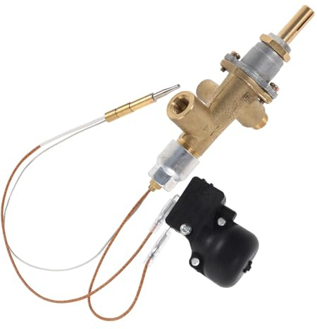 Toyvian Kit de Sécurité Thermocouple avec Filetée pour Parasol Chauffant Extérieur Capteur Incliné Automatique pour Arrêt Cas de Basculement Compatible Valves Gaz