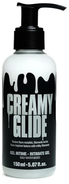 Strap-on-me Lubrifiant Effet Sperme Filant Creamy Glide – Gel lubrifiant intime à base d’eau avec effet faux sperme,texture lactée ultra-glissante – 95% naturel,sans parfum, embrassable,vegan - 150 ML