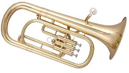 B Flat Major Three Key Tenor Horn Euphonium Brass Instrument Playing Euphonium All-brass Instrument(2)