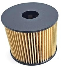 Filtres à huile pour moto Filtre à carburant compatible avec les pelles hydrauliques Kobelco SK230SR-3 et SK260SR-3 (référence VH23304EV040 23304-EV360) filtre à huile de moto(B)
