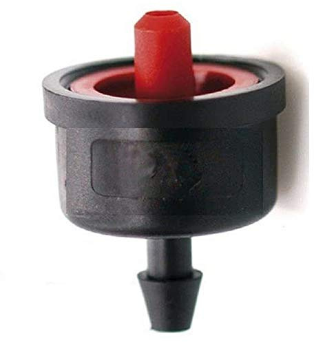 Gotero AUTOCOMPENSANTE y ANTIDRENANTE. Caudal 8 LITROS por hora. Modelo iDROP. Apertura a 0,5 bar. No desmontable. Filtración recomendada 120 mesh. Goteros de riego. ALTA PRECISIÓN. Pack 500 goteros