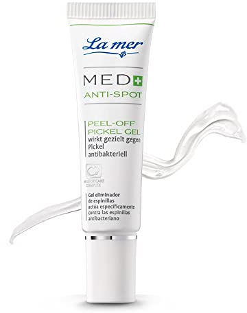 La mer MED+ Anti-Spot - Peel-off Pickel Gel - Gesichtspflege gegen Pickel - Wirkt lokal gegen Unreinheiten - Talgregulierend und hautberuhigend - Für fettige und zu Unreinheiten neigender Haut - 5 ml