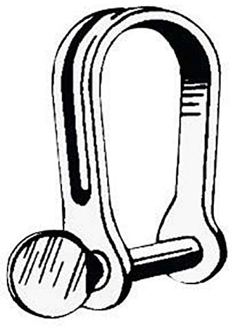 OSCULATI Manille Longue emboutie - INOX - ø4 mm