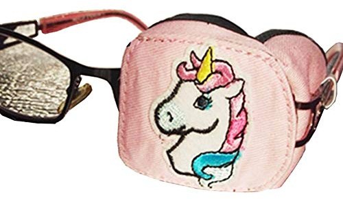 FANCYPUMPKIN Creative Eye Patch Patch Lunettes Uniques Couvrent Le Traitement de l'amblyopie pour Les Yeux Paresseux pour Les Enfants