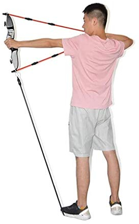 ZXQZ Fitnessbänder Recurve Bögen, Bogenschießen Trainingsband, Übungsgummiband Trainer für Zuhause/Reisen/Outdoor Fitness-Bands
