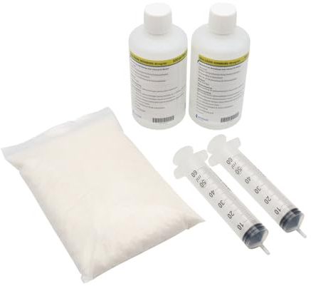 BIENE24 Oxalsäuredihydrat-Lösung Set 3,5% (m/V) gegen Varroamilbe (2x 500 ml Flaschen) Oxalsäure inkl. Spritzen von Serumwerk für Bienen Imkerei Imker
