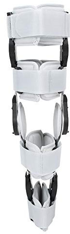 NSXAYIWE Rodillera, Inmovilizador De Pierna Ajustable, Estabilizador De Soporte De Rodilla, Protector De Pierna Para Recuperación De Esguinces