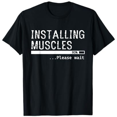 Lustiges Trainings-T-Shirt mit Zitat T-Shirt