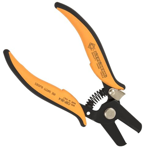 Piergiacomi - CSP30-4 Cesoia per il taglio di fascette in plastica - Lunghezza 160mm - Adatta anche al taglio dei cavi max Ø 10mm - Arancione - Made in Italy