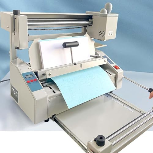 Drahtlose Klebebuchbindemaschine, A4 Manueller Heißklebebuchbinder Mit Fräsrücken, Rauerer Bindemaschine Für Papierbücher, Alben, Notizbücher