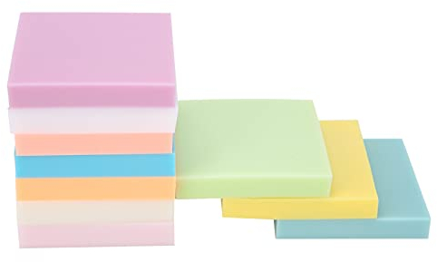 LetCart Gummi-Stempelblock, geschnitzt, Ziegelstein, Gravur, 10 Stück, weiches Gummi, geschnitztes Bastelzubehör