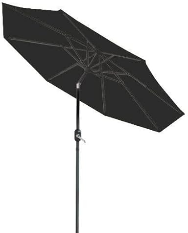 CCYENG Sonnenschirm für Strand und Terrasse im Freien, 3 m, großer runder Gartenschirm, Sonnenschirm für die Terrasse im Freien, Sonnenschutzdach mit Kurbelneigung