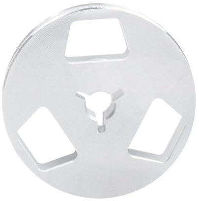 Carrete vacío de 6,3 cm a carrete pequeño, cinta de 1/4 pulgadas para carrete a carrete V3E4 cinta de aluminio con apertura de rollo de grabadora