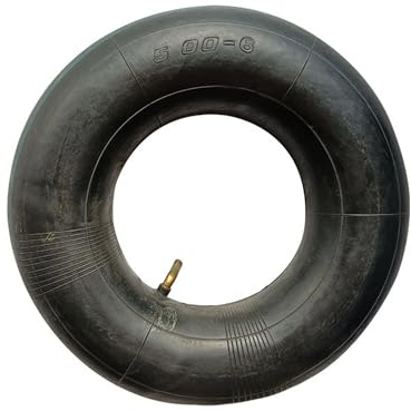 CERFFOOL 13x5.00-6 Inner Tube for Lawn Mowers Wheelbarrow Hand Trucks Snow Blowers ATVs Go Kart and More with Bent Valve 500-6 Replacement Inner Tube for Mower Accessories (1 PC)