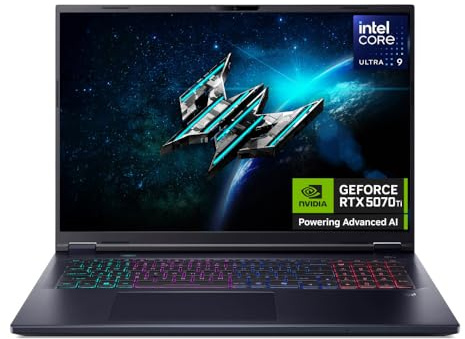 acer Predator Helios Neo 18 AI Intel Core Ultra 9 275HX 32 GB RAM 2 TB SSD GeForce RTX 5070 Ti Gaming Laptop - NH.QVLEK.005