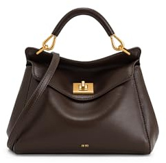 JW PEI Lucia Borsa a Mano da Donna - Marrone Scuro