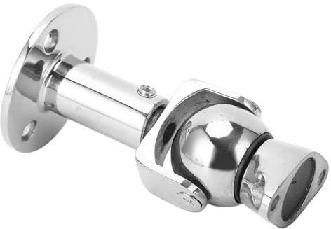 Einstellbarer 3,5-4,5 Zoll Magnetischer Türstopper aus Edelstahl 316 mit Rotierendem Kopf, Selbstausrichtender Magnetischer Türstopper für den Marinebereich