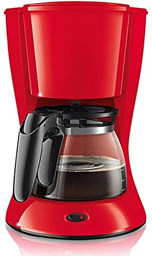 7LiuYueFei6 Filter Coffee Machine, 1000w, Anti-drip Design, Removable Filter And Hot Plate, Plate, 1.2l for 10 cups, boil dry, red energy saving
