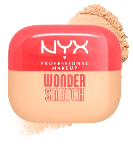 NYX Professional Makeup Setting Powder, Wonder Snatch Powder, Lifting Loose Powder, Up to 16 Hour sweat-proof & non-smudging wear, Vegan, Shade Peach Posse