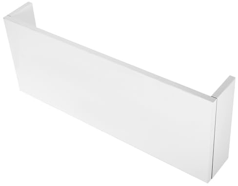 CONGARTENO Monitor Salvaspazio Ecologico in Scrivania MDF Supporto per da Alzata Bianco Rialzo Ergonomica PC e TV Ufficio e Casa