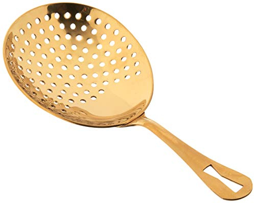 Barfly Barfly Premium Julep Strainer, Stainless Steel, Gold
