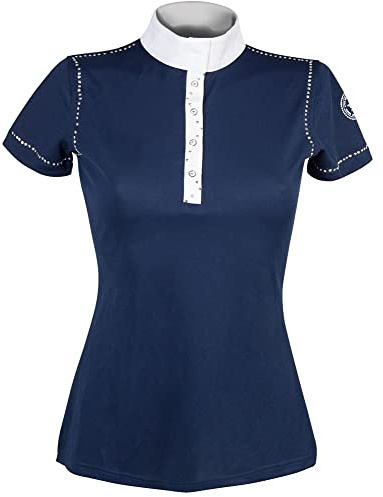 PFIFF 102496 Turniershirt 'Rivetta', dunkelblau 122/128