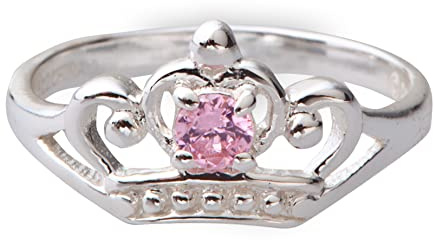 Disney Princess barn sterling silver CZ kronring R900068ZPL-3