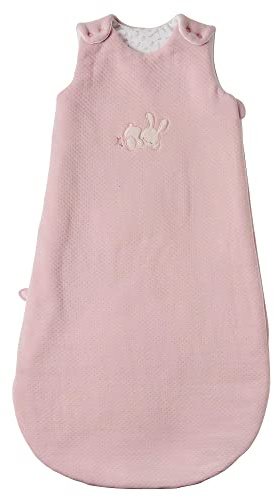 Nattou Babyschlafsack für Herbst und Winter, Aus Baumwolle und Polyester, TOG 2.5, Ca. 90 cm, 6-24 Monate, Alice und Pomme, Rosa