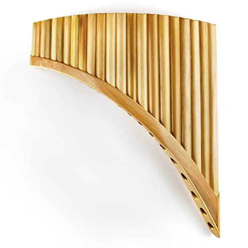 Handgemachte 22 Pfeifen C-Taste Aus Bambus Holzblasinstrument Anfänger Panflöte