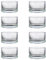 NORDIC SCHILLER Premium Kristall Glas Dessertschalen 8er Set 235 ml BLEI FREI Dessertbecher, Puddingschalen, Dessert Schalen Glas, Obst Servierschalen, Soßenschalen, Dessert Bowls, Glas Schalen