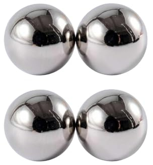 HSDwerwh 4 Stücke Magnetische Nippelklemmen Magnetkugeln Brustklammern BDSM Bondage Sex Brust Erotikspiele für Männer Frauen Paare
