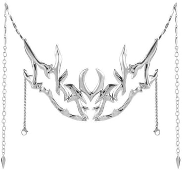 YUPEIUKLI – Demi-Masque mécanique en métal irrégulier, Accessoire Facial, chaîne faciale Cosplay, Halloween, Bijoux Unisexes à la Mode pour vêtements de fête