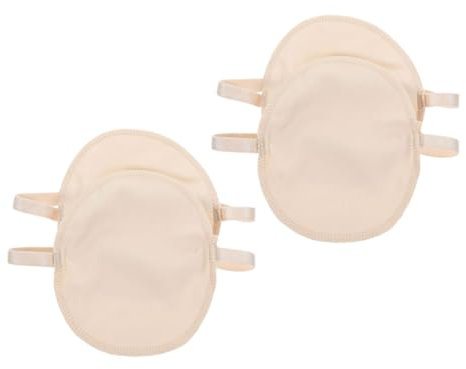 Ipetboom 2paare Achselschweißpads Wiederverwendbar Für Frauen Schweißpflaster Aus Baumwolle Schweißabsorbierende Achselpads Achselpads Gegen Schwitzen Achselschweißschutzpads