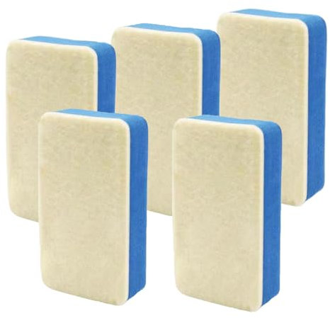 Scheibenschwamm Fensterschwamm,Für Scheiben Im Auto,Autoschwamm Gegen Beschlagene Scheiben,Wisch Auf Und Hinterlässt Einen Dünnen Film Mit,Antibeschlagwirkung,Blau/beige