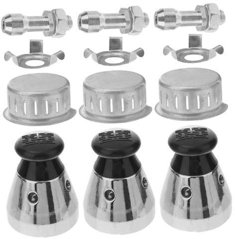 ULTECHNOVO Válvulas de Alivio de Presión para 12 Piezas de Aleación de Aluminio Accesorios Desmontables para Cocina Doméstica Compatibles con Ollas Rápidas