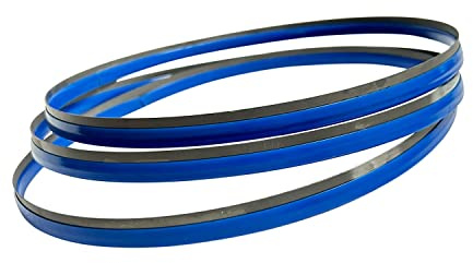 Geschliffenes Zahnsägeblatt, 3 Stück 690 x 13 mm M42 Bi-Metall-Bandsägeblätter, 18TPI X 27 3/8 X 1/2 Zoll Bandsägeblätter, scharfes Bandsägeblatt for DCS377
