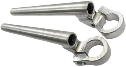 Harilla 2Pcs Motorcycle Clip on Handlebars Aluminum Alloy Replaces Motorcycle