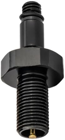 Violiica Shock Air Ventiladapter für IFP-Kolben für Fahrrad-Hinterradstoßdämpfer, 7075 Aluminiumlegierung, 34 mm Länge, 4,3 g leicht, für Luftpumpen