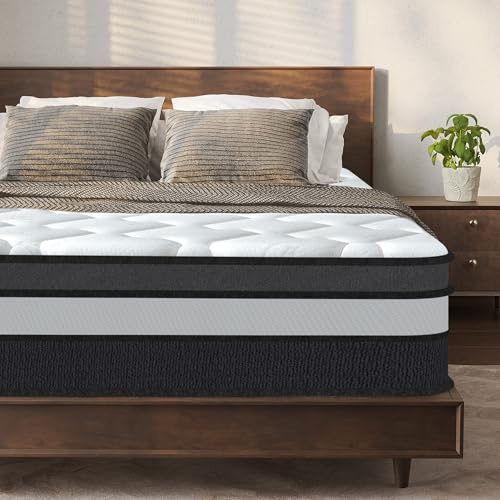 Materasso Memory 140x200 cm, Ortopedico materasso Matrimoniale, Alto 32cm Rigidità Media, Traspirante, Ergonomico 9 Zona, Anallergico e Antibatterico, Molle Insacchettate, Certificato Oeko-TEX