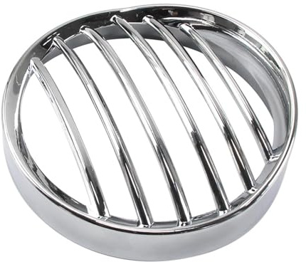 Motorcycle Headlight Cover Motorcycle Headlight Grill Cover Lamp Cap Protector Front Headlight Cover Motorbike Assembly Headlamp Headlight Protection Cover