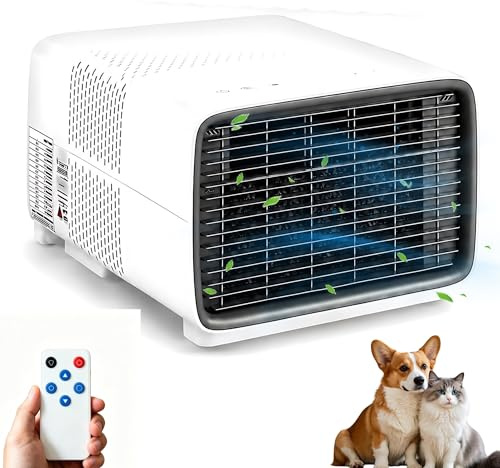3-i-n-1 Portable AC - Compact Air Conditioner, 2700 BTU Real Compressor, 280W Low Power & 45dB Whisper Quiet, Lightweight Cooling Unit for Tents, Camper & Outdoor Adventures