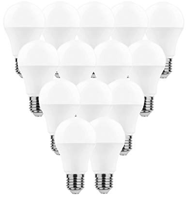 LumCa 14er Pack A65 LED Glühbirne 15W neutralweiß E27 ersetzt 95W | 4000 Kelvin | 1520 Lumen | nicht dimmbar | 220-240V | 270° Abstrahlwinkel| Glühbirne E27 | LED Birne E27 | Leuchtmittel e27
