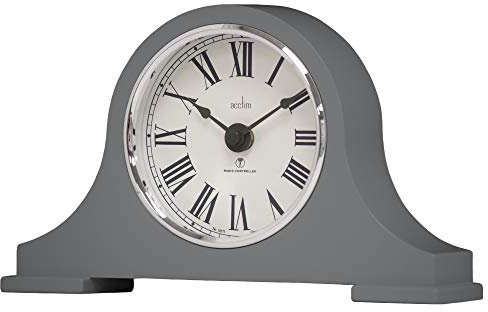 Acctim Foxton Radio Controlled Napoleon Mantel Clock (Aston Grey)