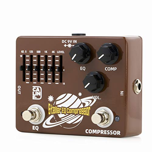Caline DCP-10 Stella EQ Compressor Dual Guitar Effects Pedal