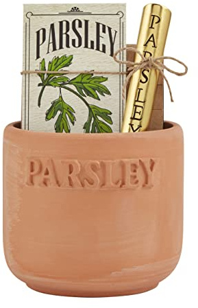 Mud Pie Parsley Herb Planting Set, Parsely