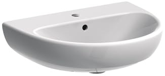 Geberit - Waschbecken L60 cm aus Keramik mit Überlauf - Serie Selnova - SFUCER0764LA