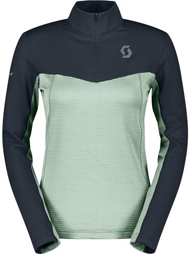 Scott SCO Pullover W's Defined Light Dark Blue/Fresh Green - S