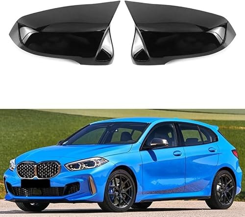 SSCOR Auto Spiegelkappen Für BMW 1 Series F40 F53 2019-2024,Linke Rechte Seite Rückspiegel Austausch Abdeckung Deckel,Autotür Spiegelgehäuse,AußEnspiegel Rahmen