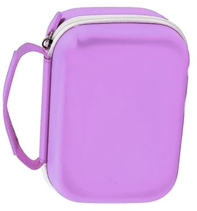 GKYQVE Storage Bag for Seckton Deker Children Hard Shell Shockproof Box Pocket Camera Protective Case Travel Cable Storage Bag Portable Card Organization Pouch